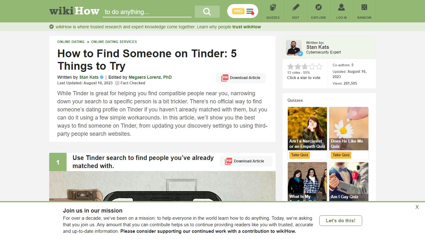 How to Find Someone on Tinder: 5 Easy Ways - wikiHow